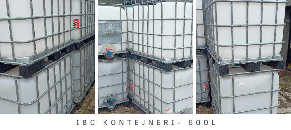 IBC kontejneri 600l